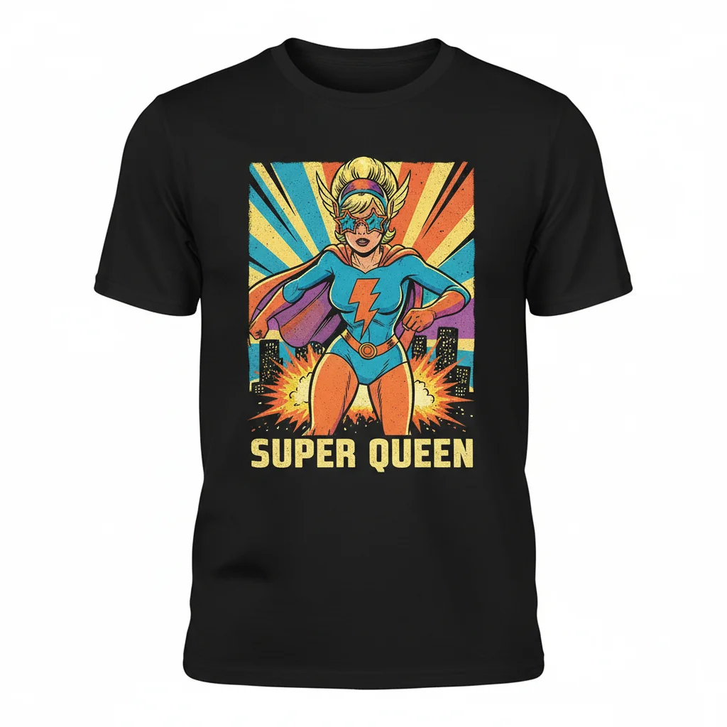 Vintage Superhero T-Shirt: Unyielding Durability, Timeless Style