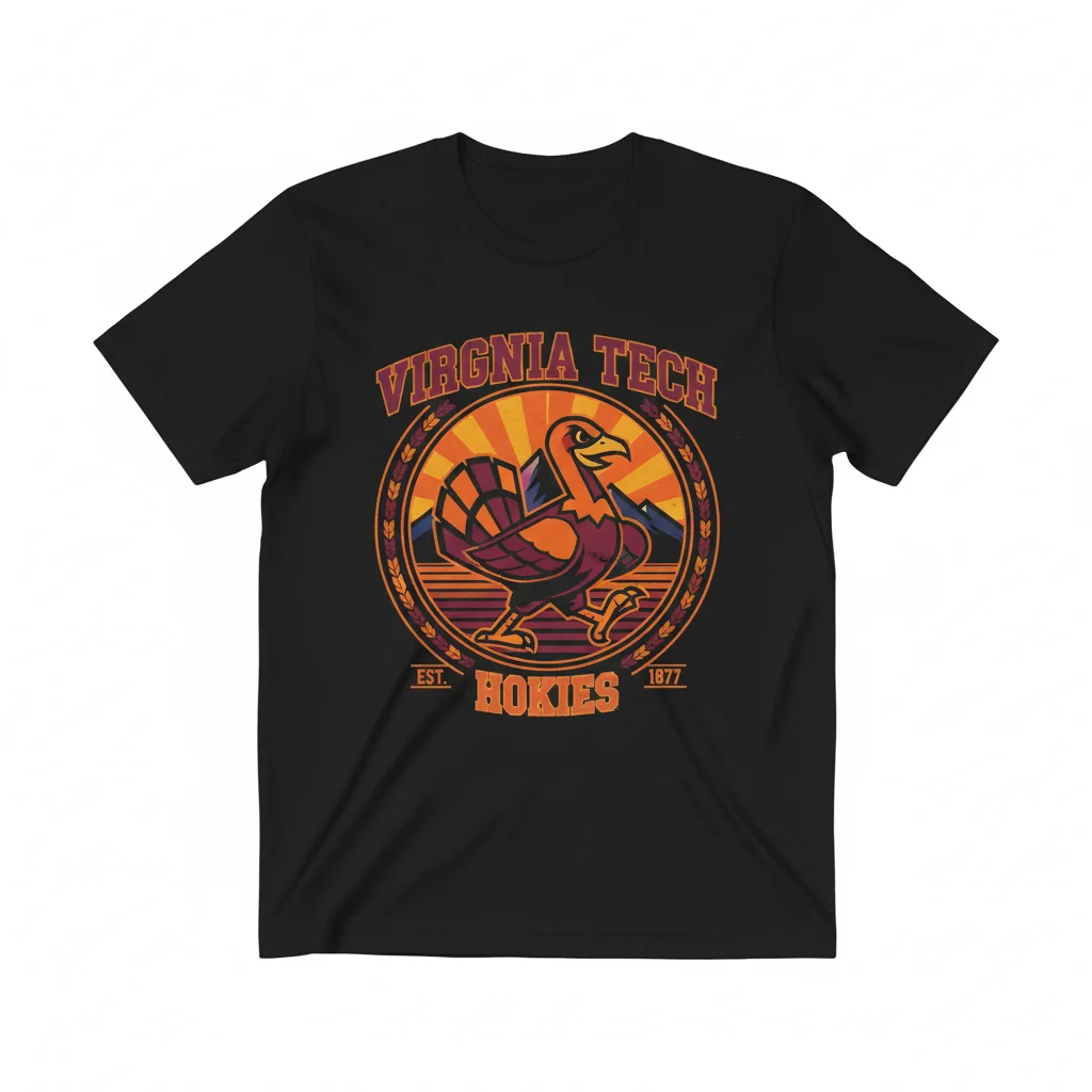 VT Hokies '77 Vintage Icon Tee