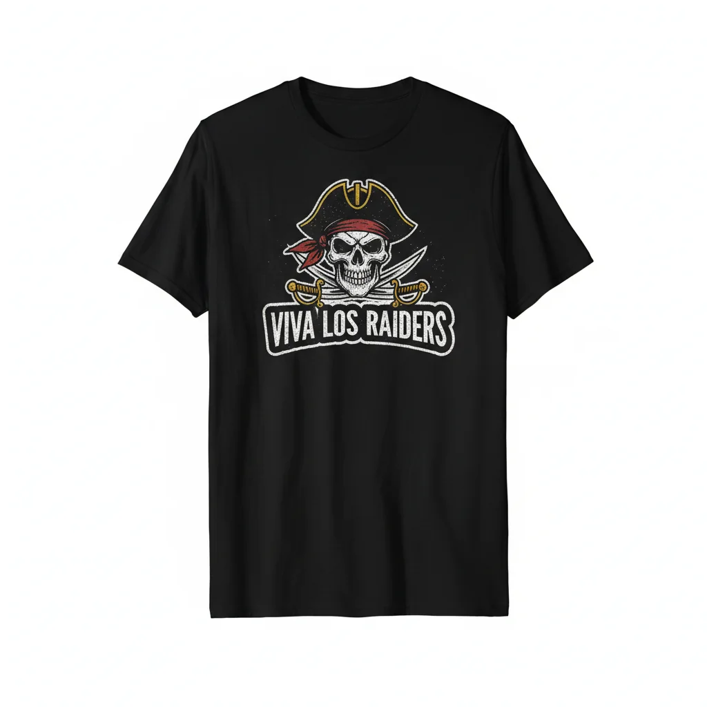 Viva Los Raiders Essential T-Shirt – Classic Fan Apparel
