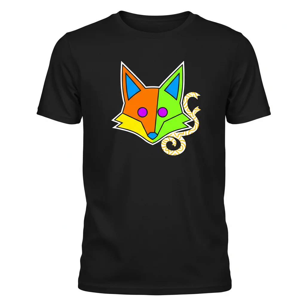 Viva Piñata Pretztail Fox Premium Unisex T-Shirt – Fade-Resistant & Comfortable