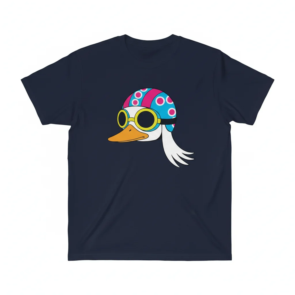Vivi's Karoo Duck One Piece Fanart T-Shirt - Essential Comfort