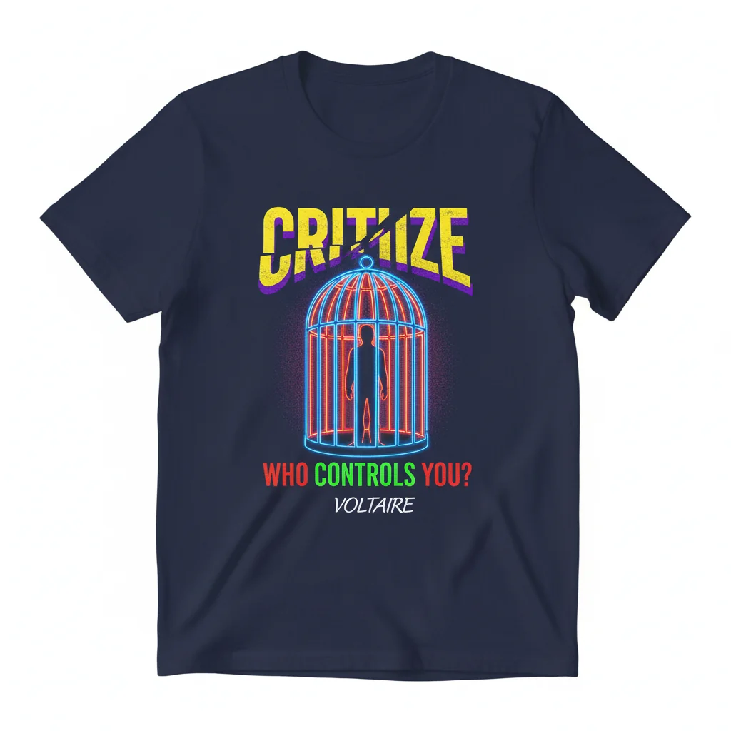 Voltaire Quote "Who Controls You" Essential T-Shirt