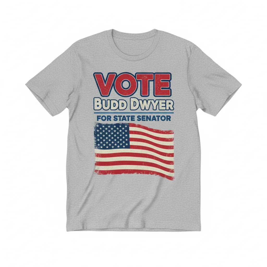 Budd Dwyer for State Senator: A Statement Tee