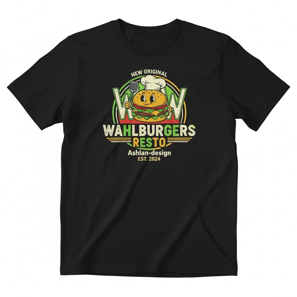 Wahlburgers Resto Essential T-Shirt: Built to Last, Designed for Comfort