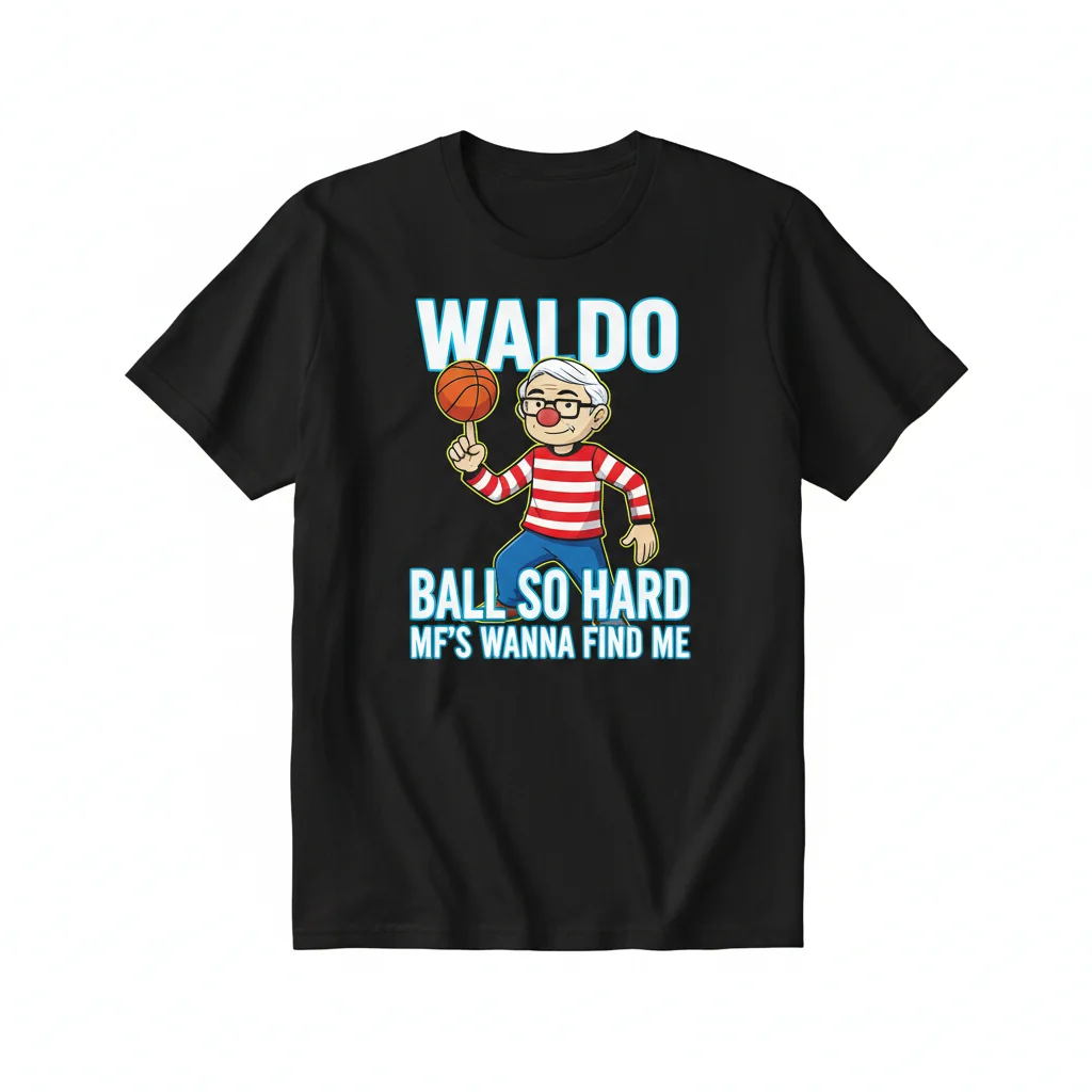 Waldo Ball So Hard Motherfuckers Wanna Find Me T-Shirt