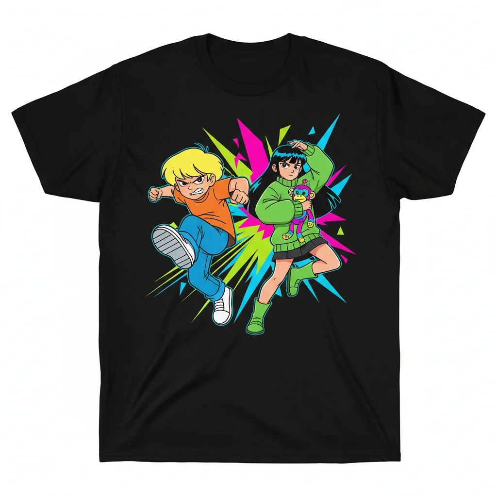 Wally and Kuki Essential T-Shirt: Unmatched Durability & Vibrant Style