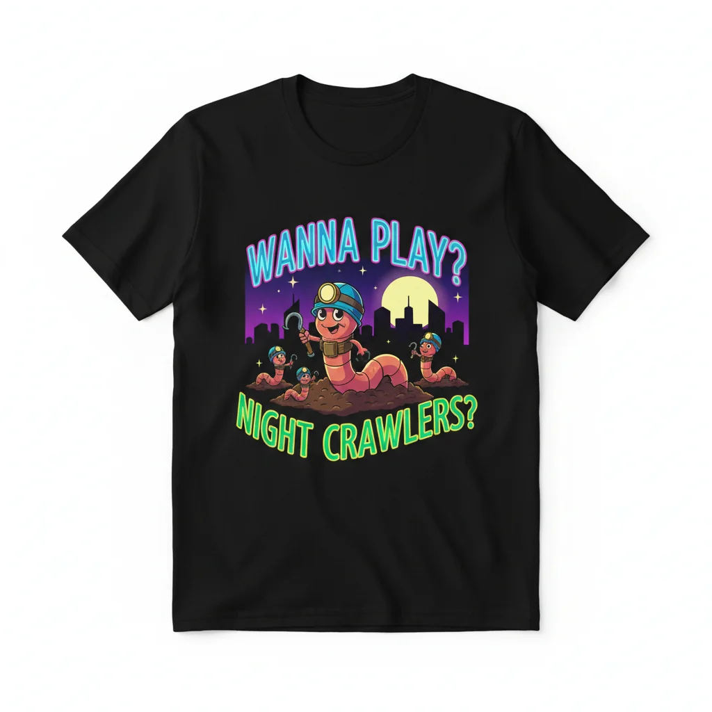 Wanna Play Night Crawlers? Premium Essential T-Shirt – Fade-Resistant & Comfortable