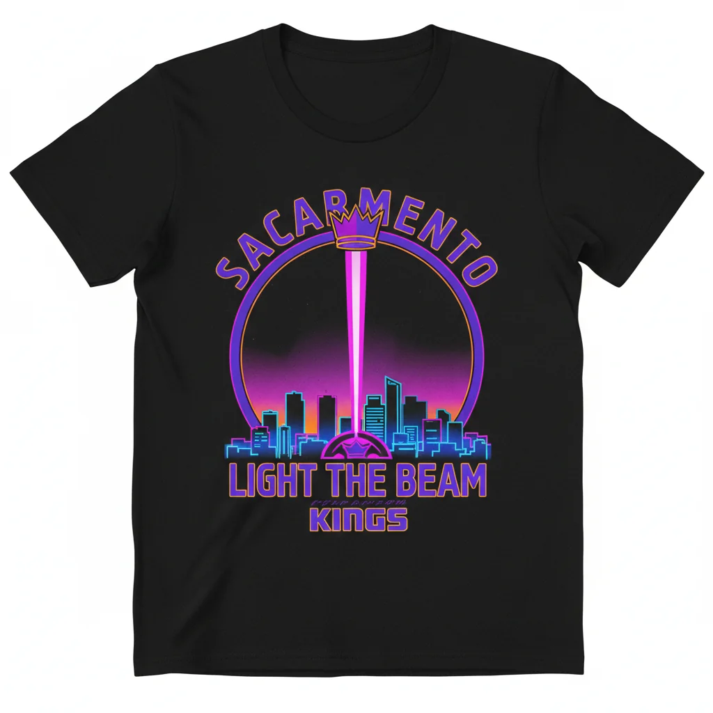 Warren Lotas Sacramento Kings 'Light the Beam' Tee