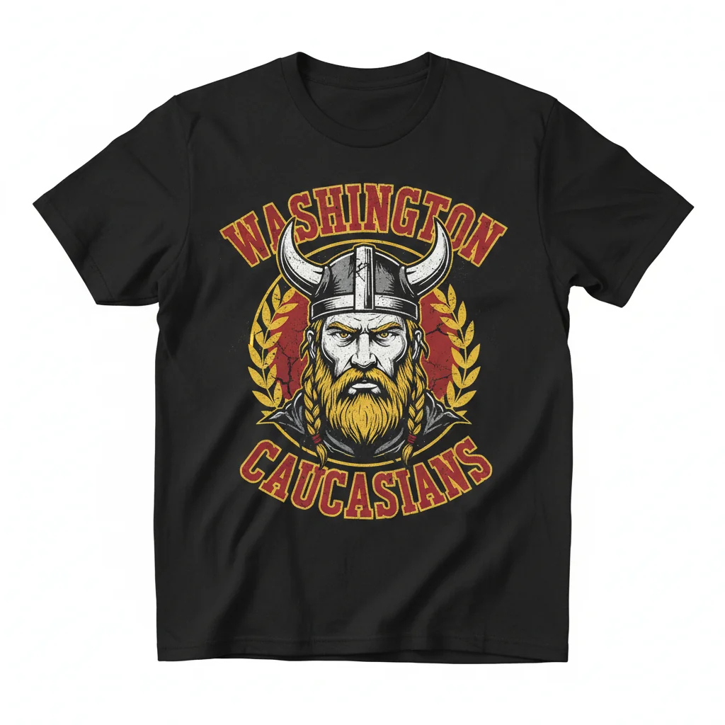 Washington Caucasians Football Team Chad Meme Nordic Gamer Essential T-Shirt