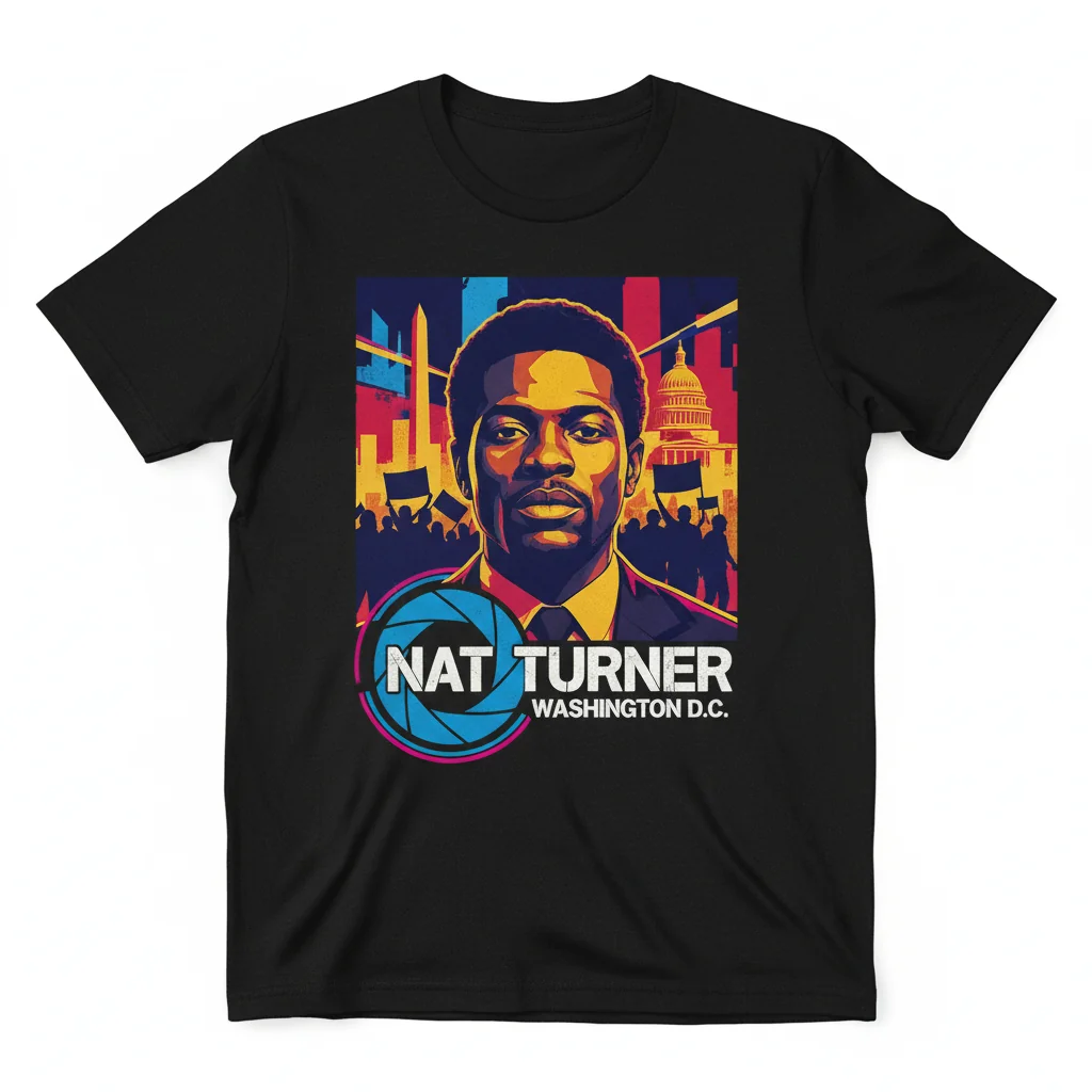 Washington D.C. Devin Allen Nat Turner Commemorative T-Shirt - Premium Cotton Tee