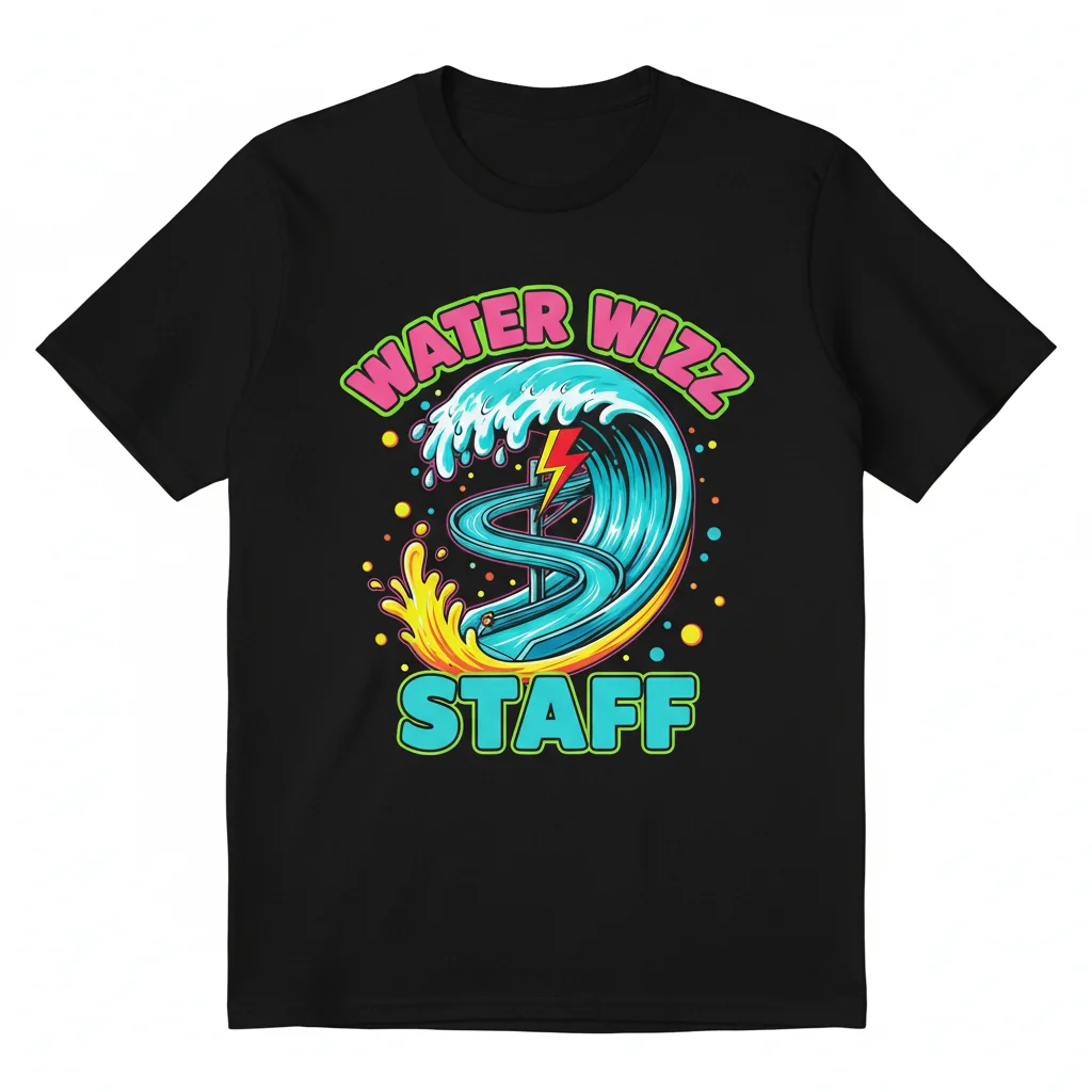 Water Wizz - Camiseta Esencial para el PERSONAL: Durabilidad y Confort Superior