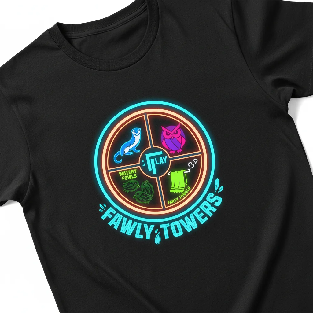 Watery Fowls, Flay Otters, Fatty Owls, Farty Towels, Warty Towels" Essential T-Shirt