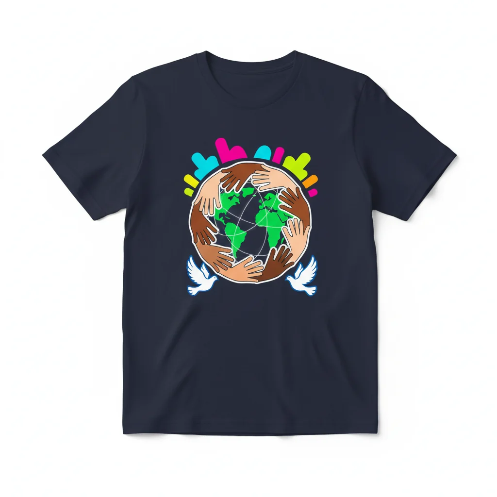 We Are The World Essential T-Shirt - Iconic Music Anthem Tee