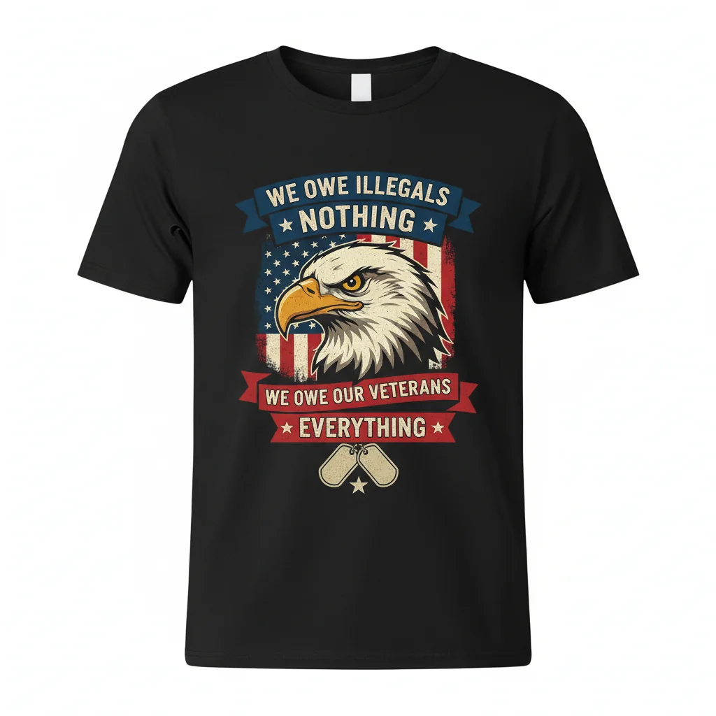 Veterans First: An Essential T-Shirt for Every Patriot