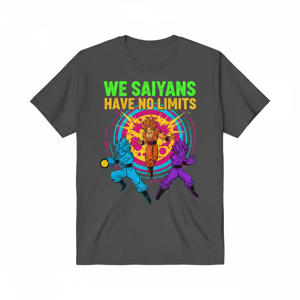 We Saiyans Have No Limits - Ultimate Durability & Comfort Tee