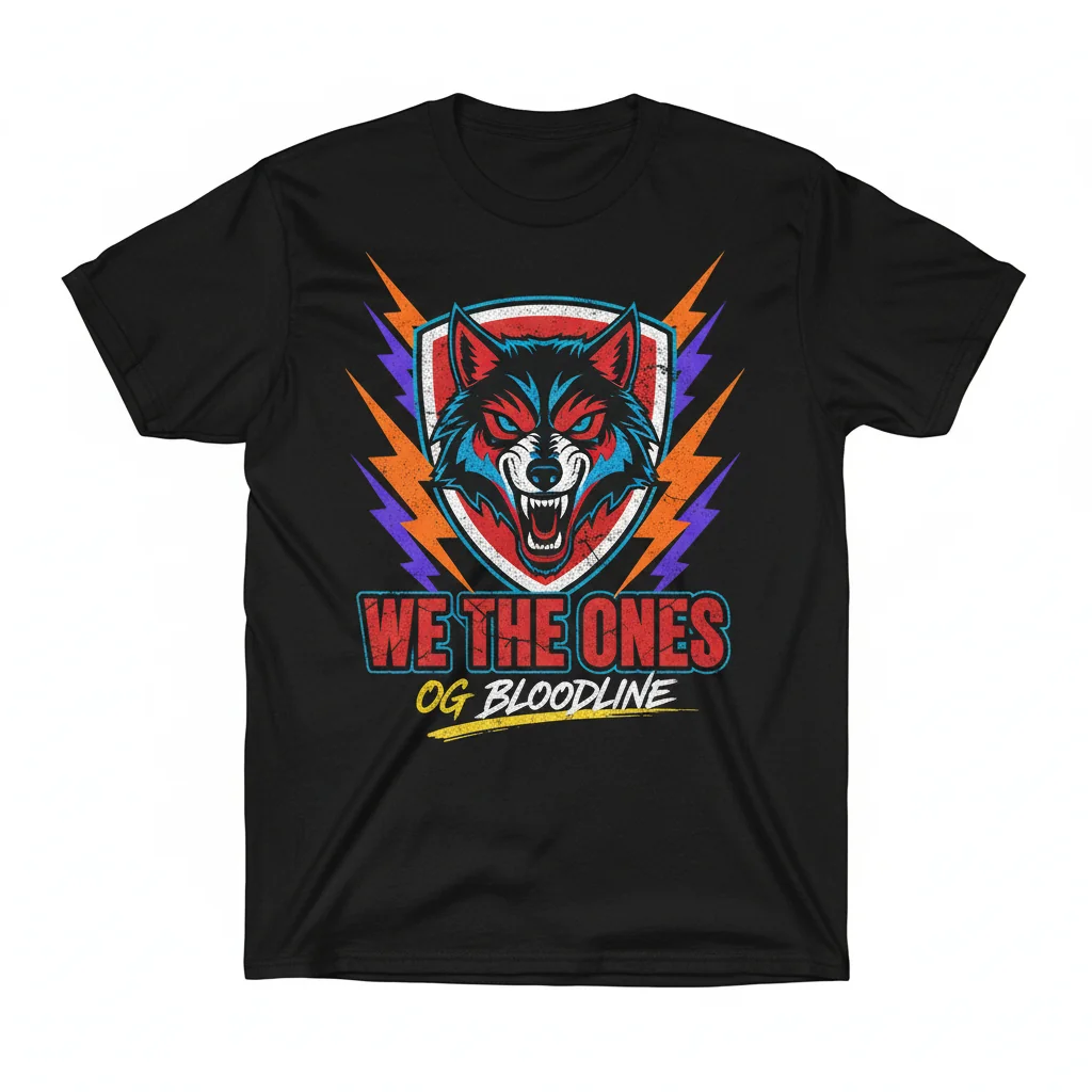 We The Ones OG Bloodline Signature WWE T-Shirt - Official Roman Reigns Tee