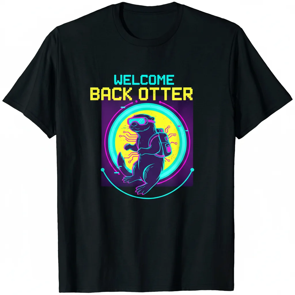 Unisex "Welcome Back Otter" T-Shirt: Lasting Comfort & Eco-Friendly Style