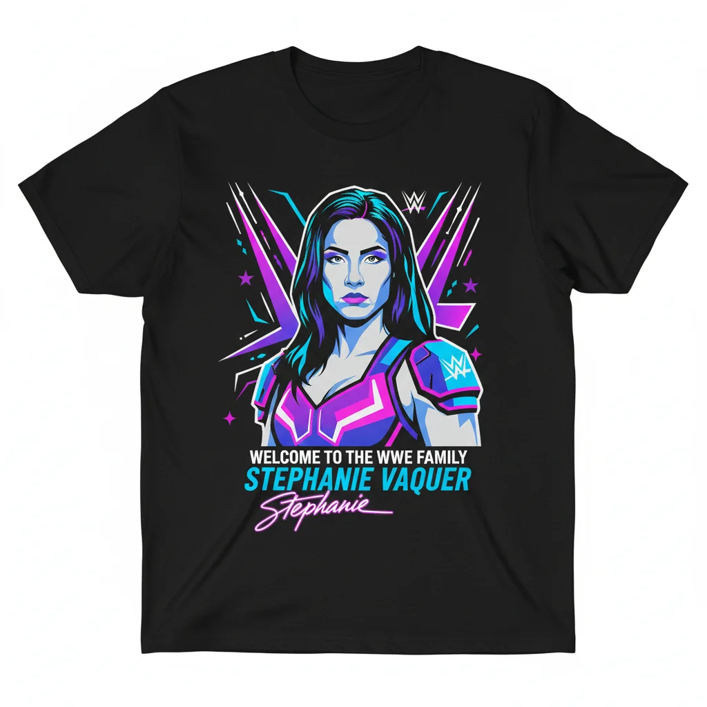 Welcome to the WWE Family Stephanie Vaquer T-Shirt - Official Apparel