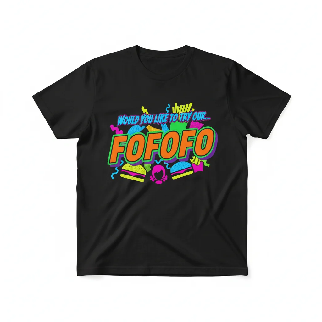 Camiseta Essencial "Wendy's Fofofo": Conforto Duradouro e Estilo Vibrante