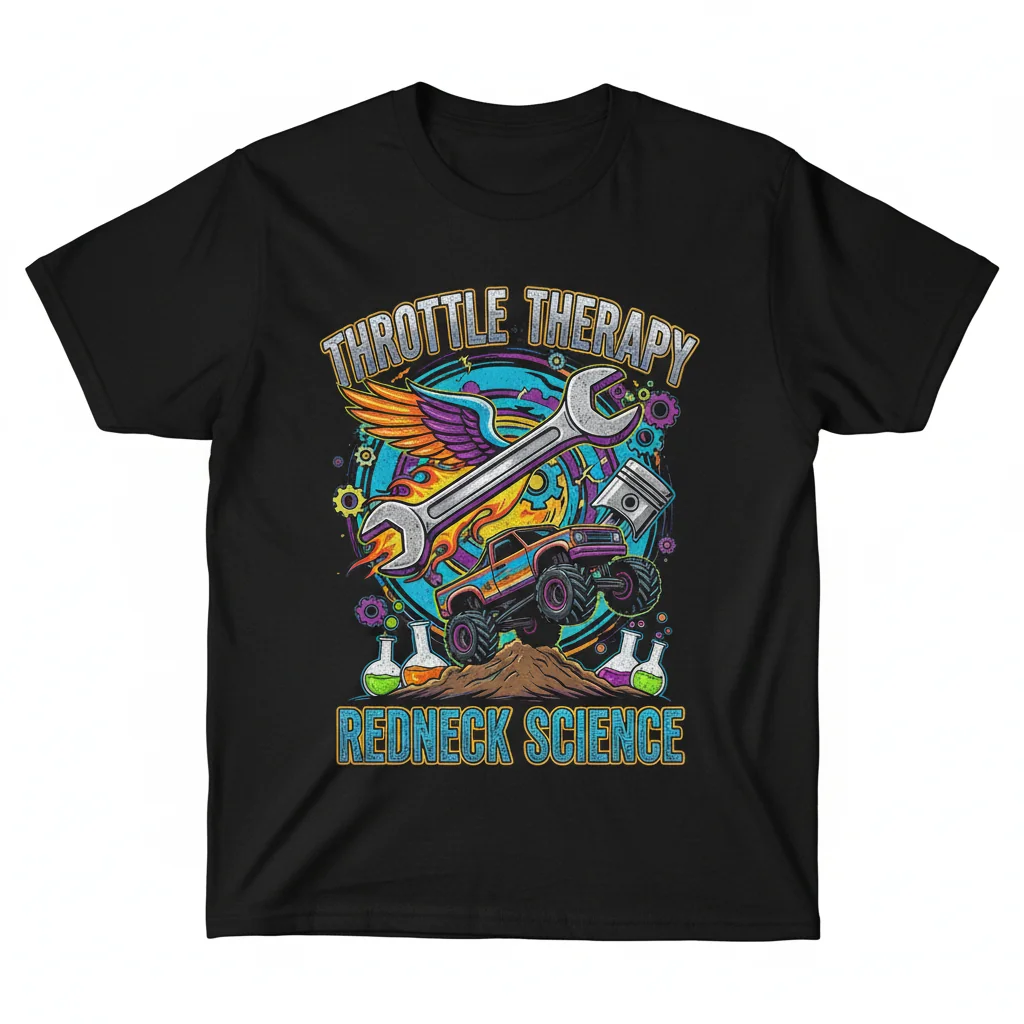 Westen Champlin Throttle Therapy Redneck Science T-Shirt – Premium & Durable