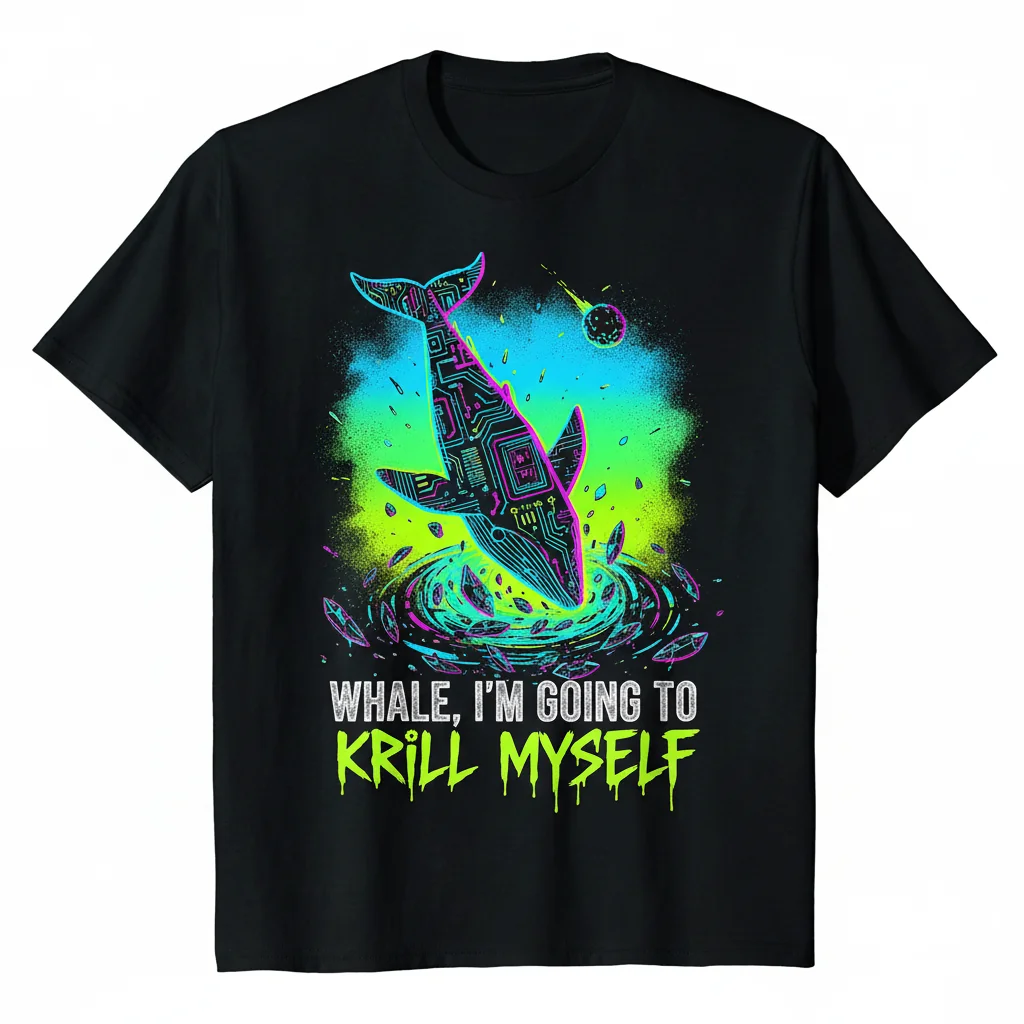 Whale, I'm Going to Krill Myself: A Deep Dive into Humor Tee