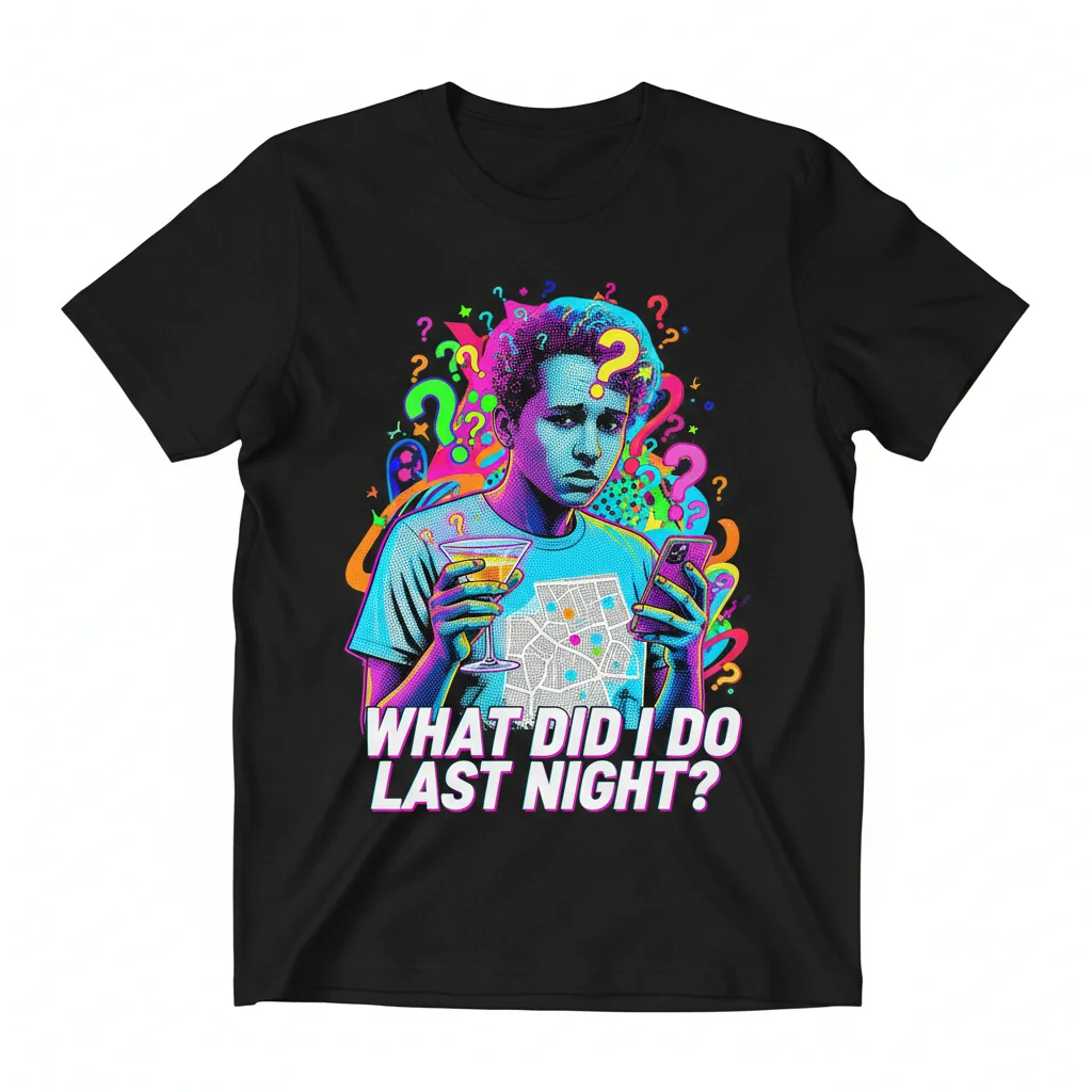 Last Night's Mystery: Ultra-Durable & Fade-Proof Essential T-Shirt
