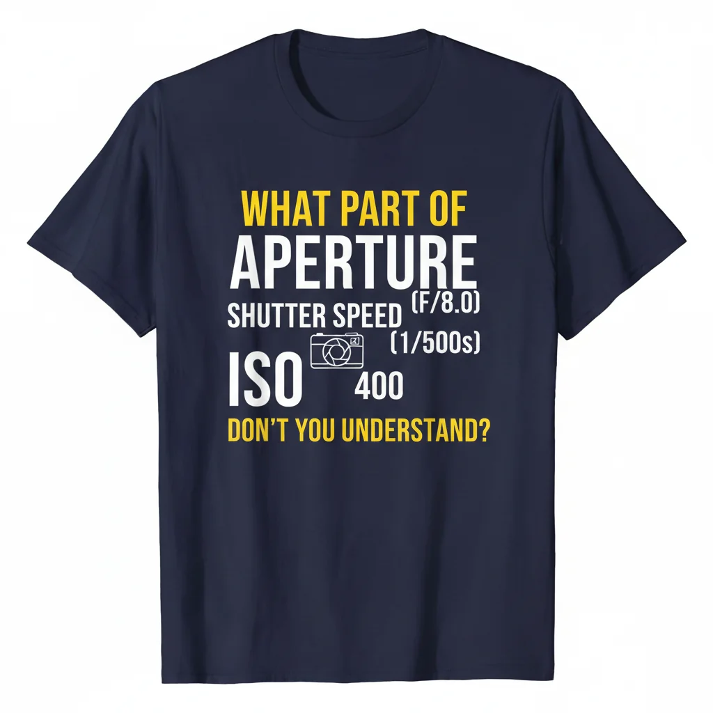 T-Shirt Esencial "What Part Of Dont You Understand Photography Saying": Durabilidad y Estilo Sin Compromisos