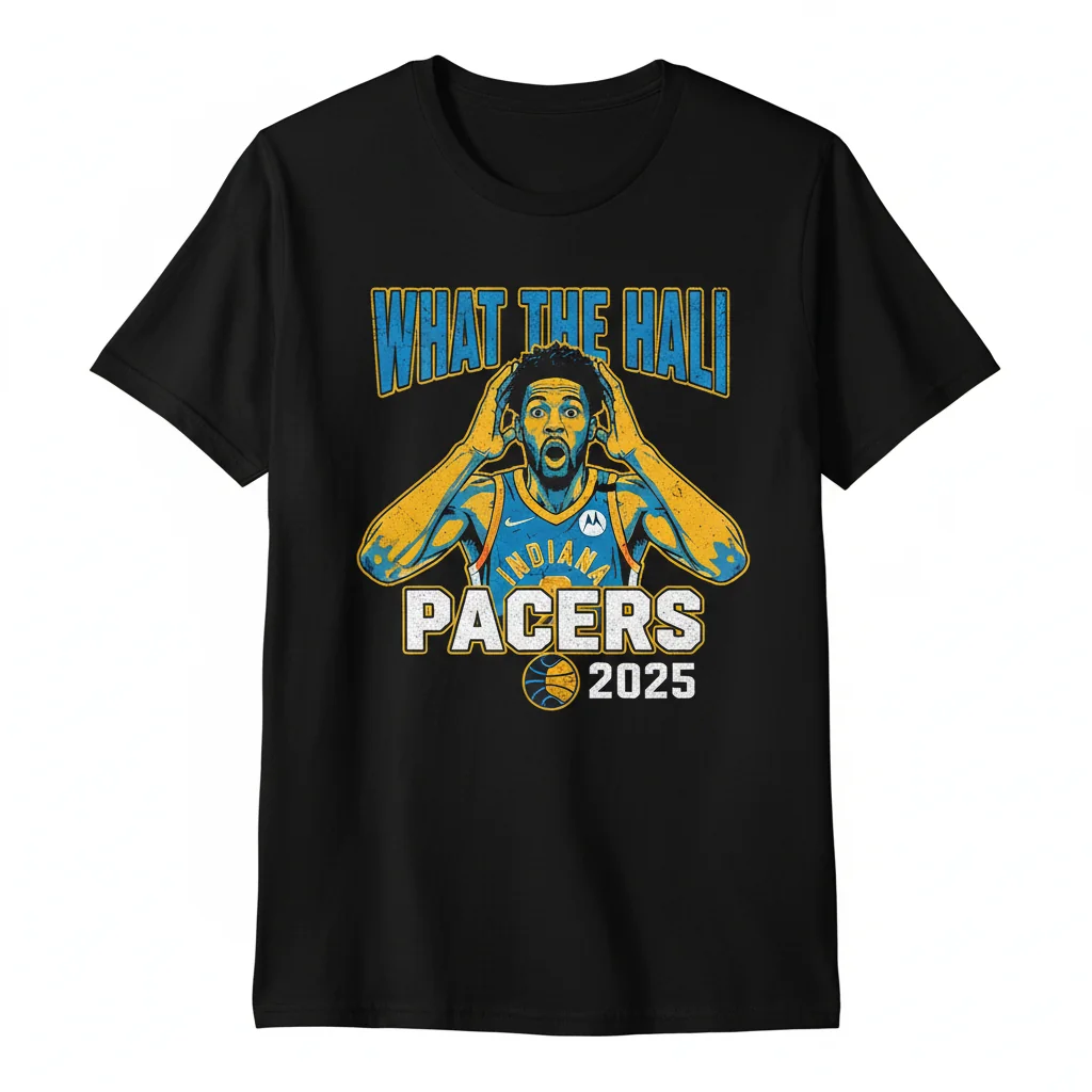 Premium Tyrese Haliburton "What The Hali" Indiana Pacers Fan Shirt – Built to Last