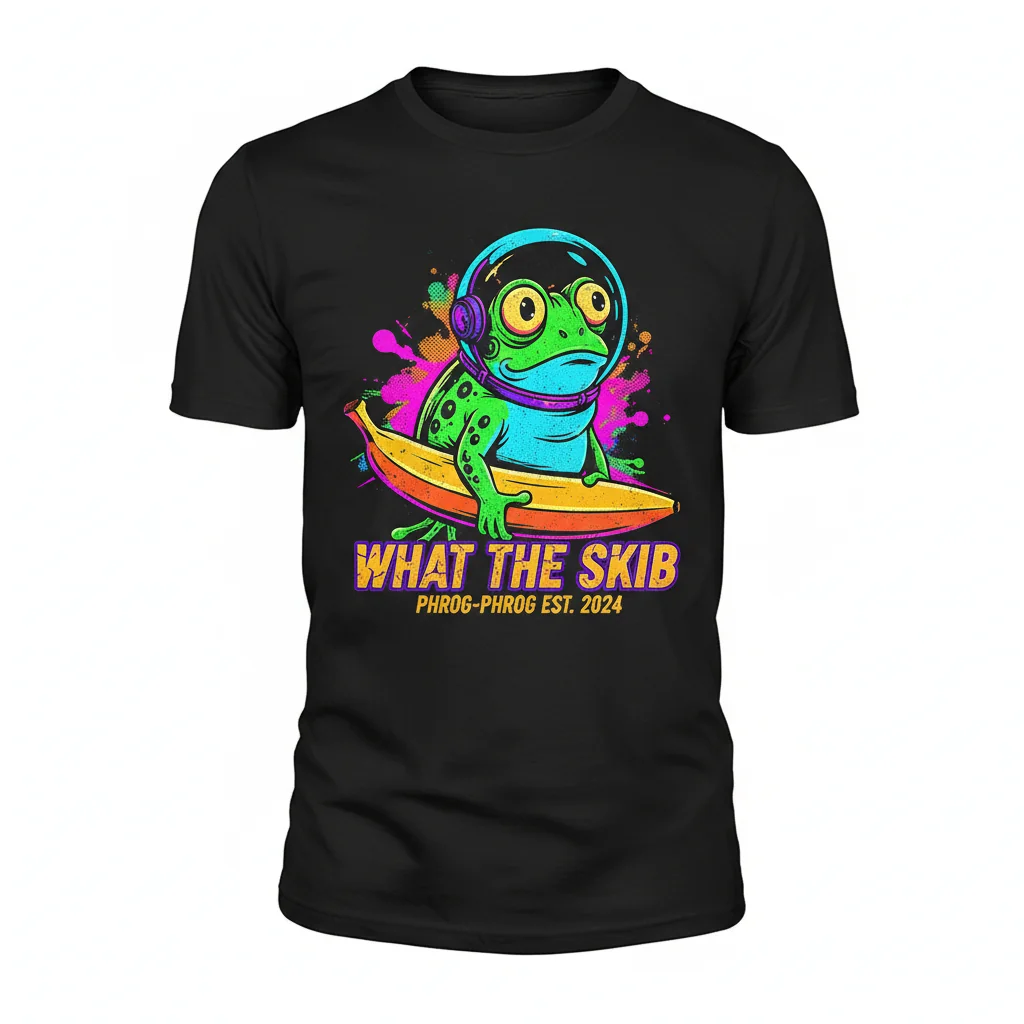 SKIB Essential Tee: What The Vibe