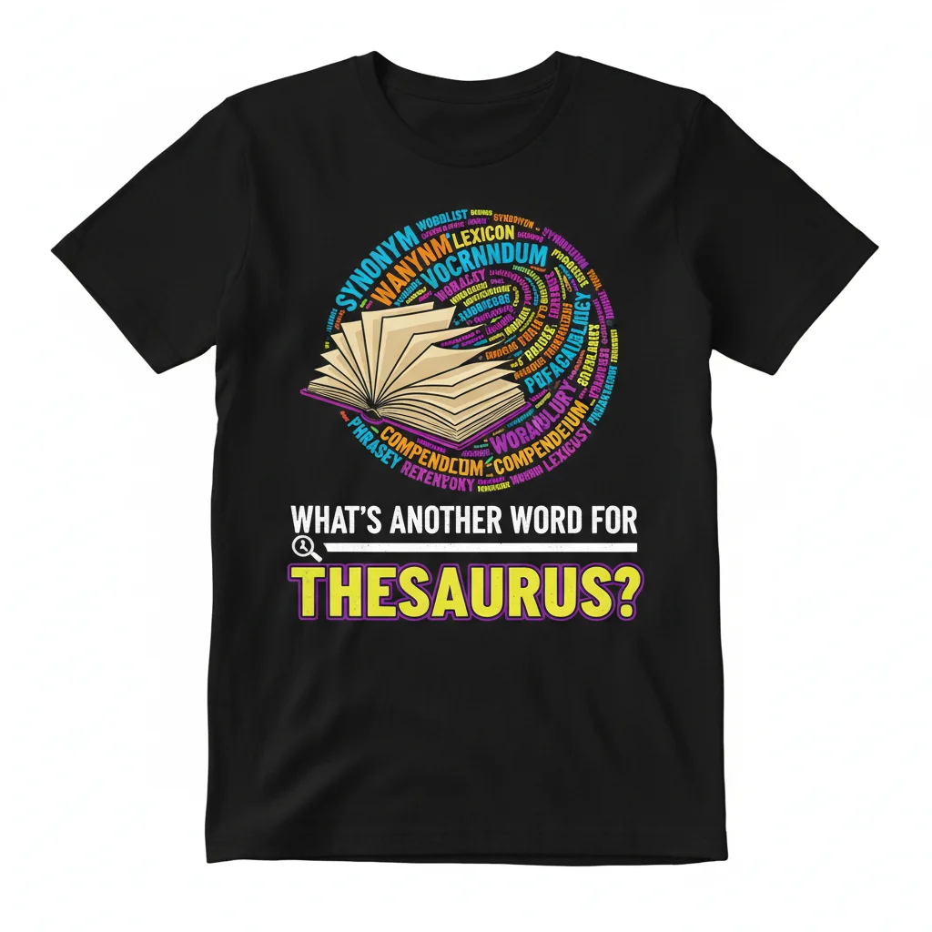 The 'What's Another Word for Thesaurus?' T-Shirt: A Witty Essential