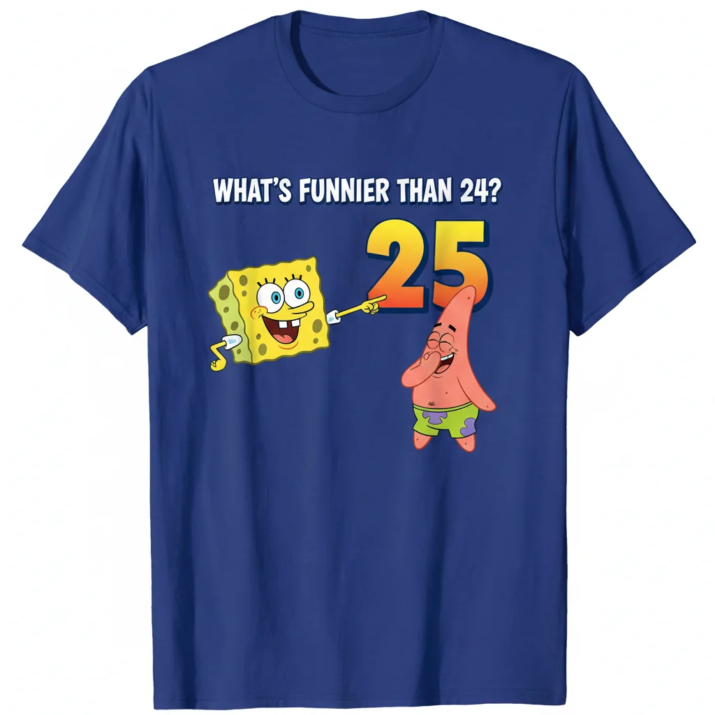 Spongebob 25 Meme Tee