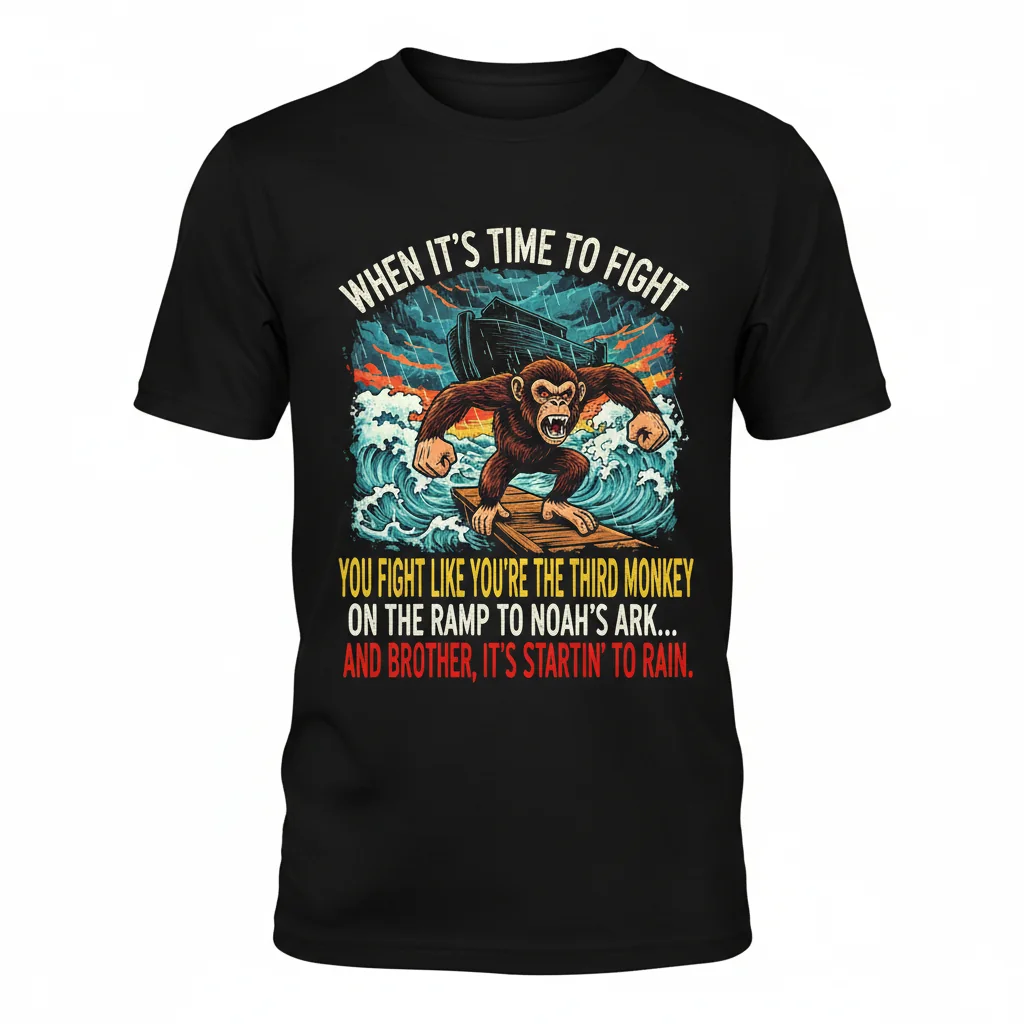 Third Monkey's Fight Club Active Tee