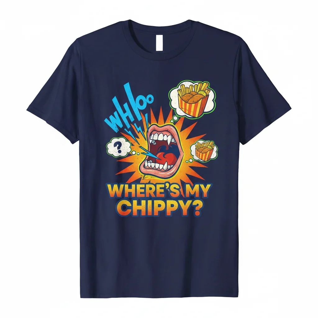 Where's My Chippy? The Heartbeat of Everyday Joy T-Shirt