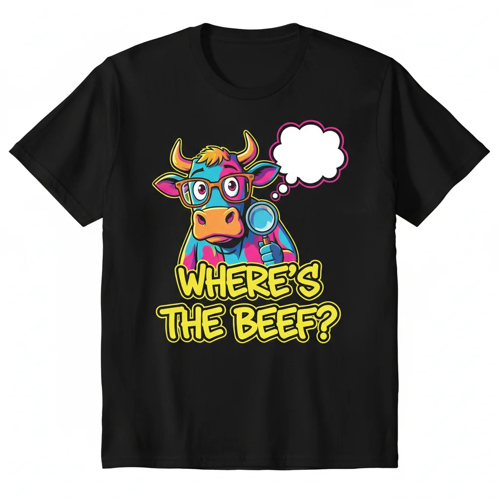 Where's The Beef? Iconic Comfort Tee