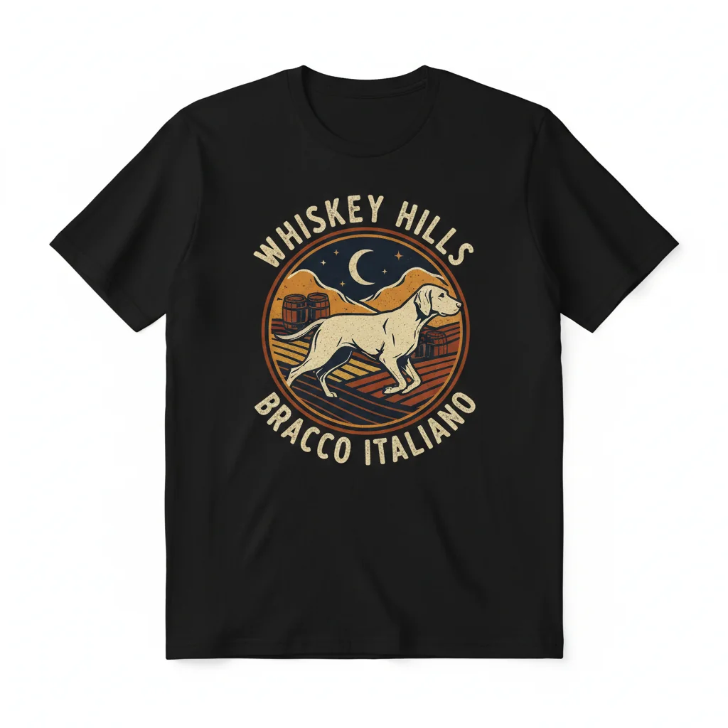 Whiskey Hills Bracco Italiano Essential T-Shirt – Premium & Soft