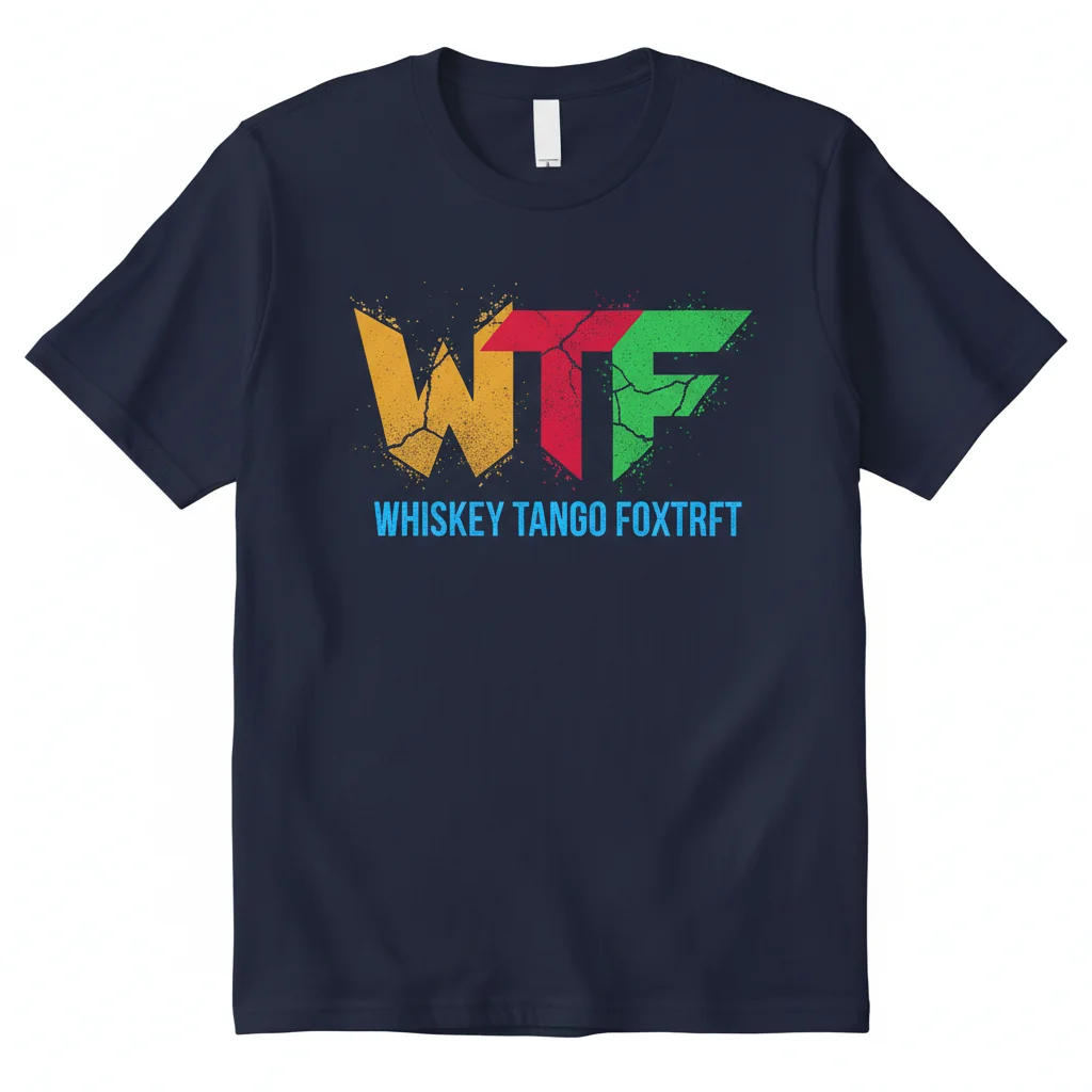 Whiskey Tango Foxtrot Shirt | Funny Military Phonetic Alphabet WTF Graphic Tee