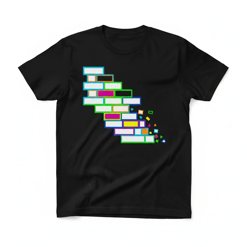 Camiseta Esencial Ladrillo Blanco | 100% Algodón Peinado Anillado | Unisex