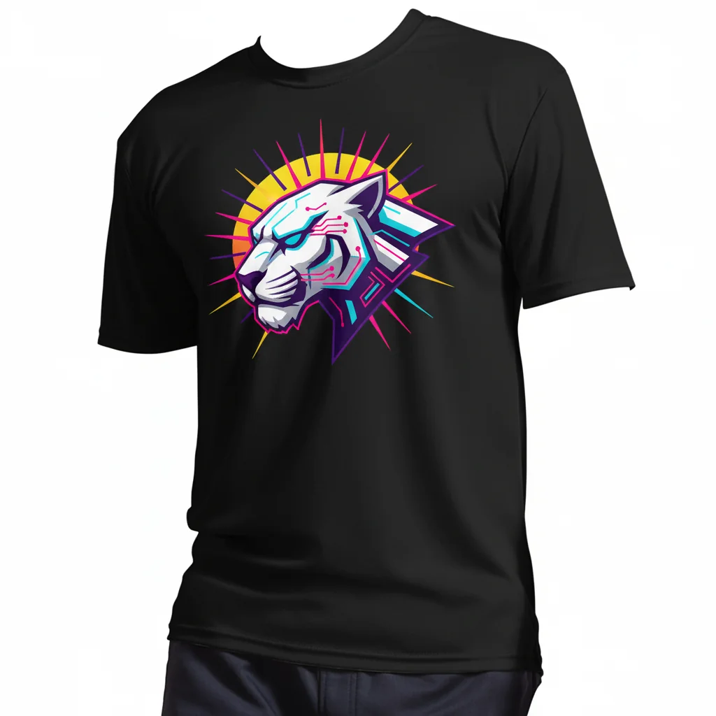 White Panther Essential T-Shirt - Premium 100% Ring-Spun Cotton Tee