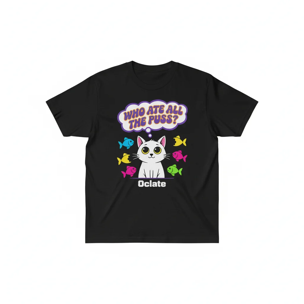 The 'Who Ate All The Puss' Essential T-Shirt: Unmatched Comfort & Lasting Style