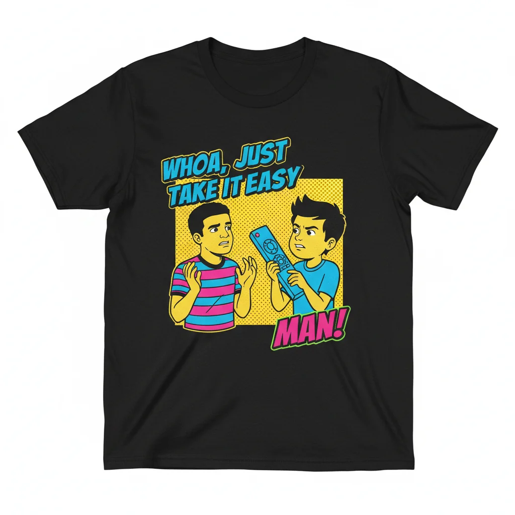 Whoa, Just Take It Easy Man! Iconic Drake & Josh Street Tee