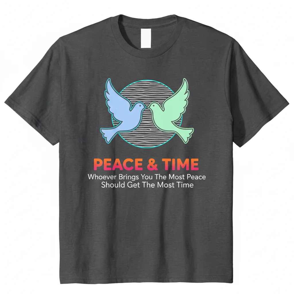 Whoever Brings You The Most Peace Essential T-Shirt - Timeless Comfort & Style