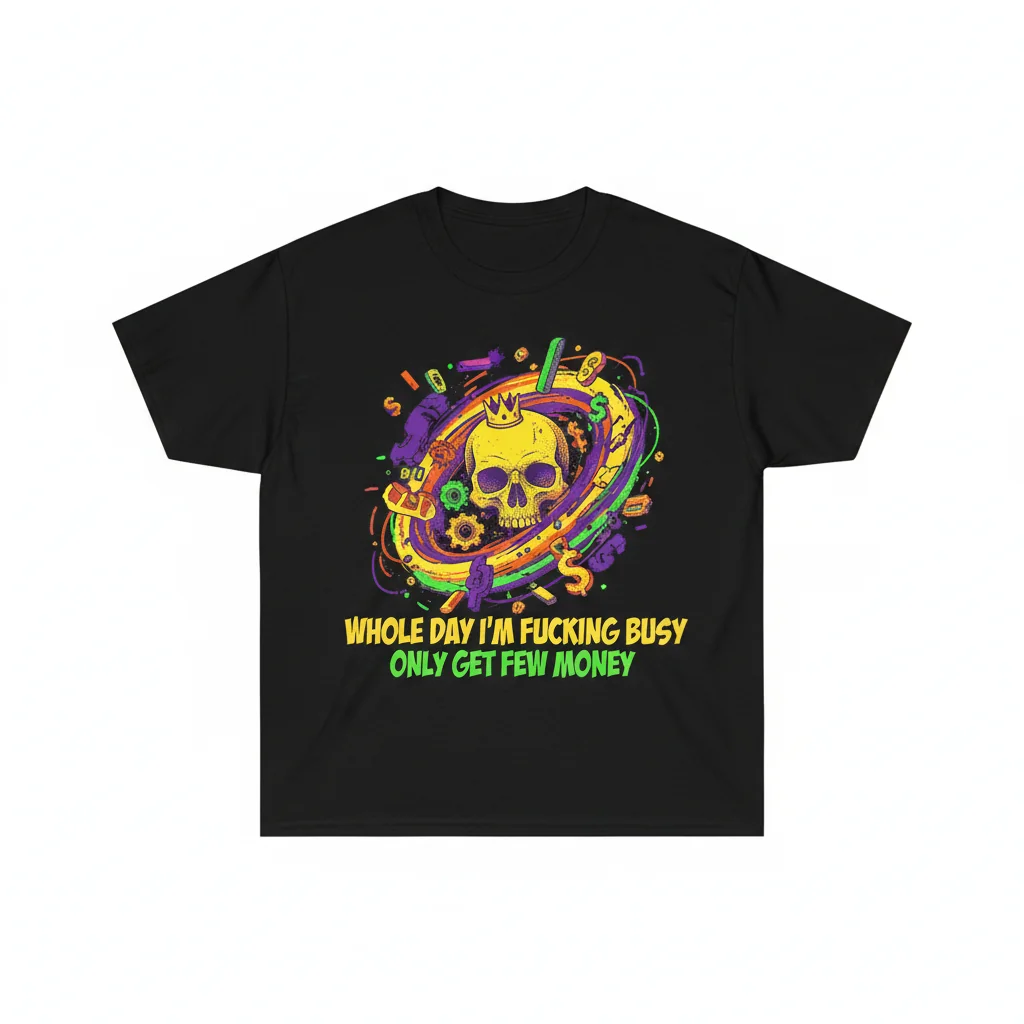 The 'Busy Hustle, Small Victories' Essential T-Shirt