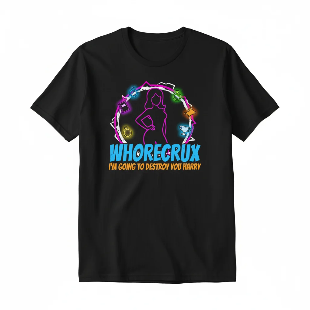 Whorecrux "I'm Going To Destroy You Harry" Funny Parody Unisex T-Shirt – Magical Fan Apparel