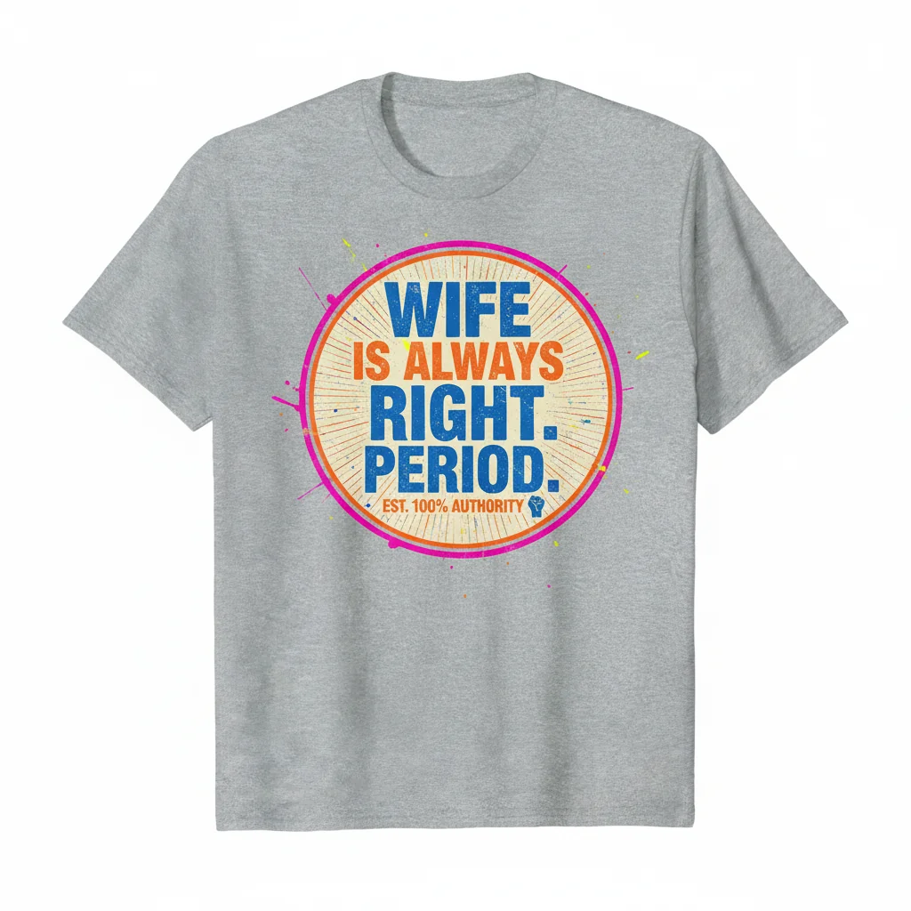 Declara tu Amor y Lealtad: Camiseta Esencial "Wife Right 100%"
