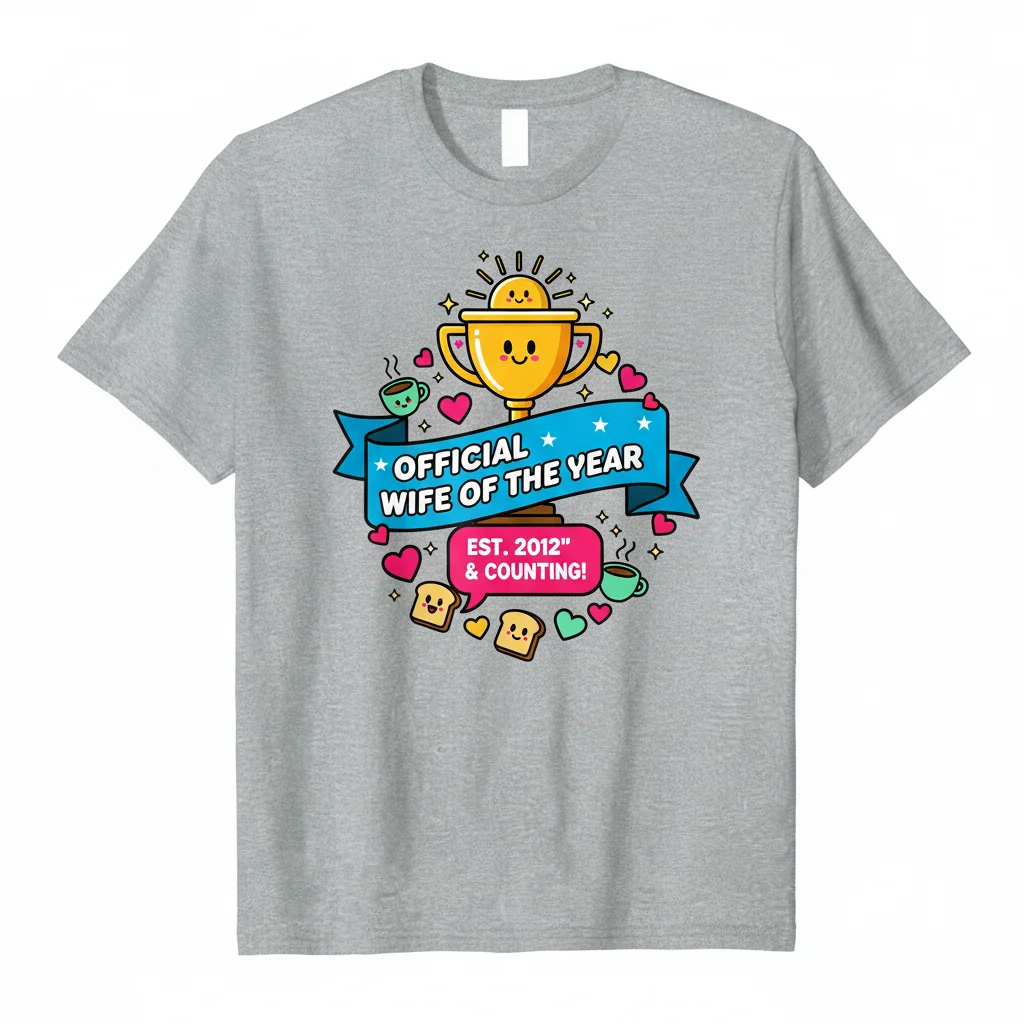 The 'Wife Year Wholesome Funny Anniversary Meme' Essential T-Shirt: A Daily Dose of Love & Laughter