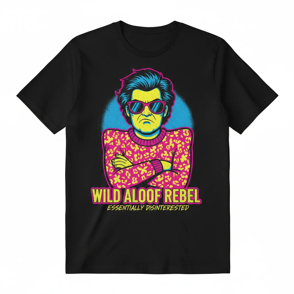 Wild Aloof Rebel Essential T-Shirt – Durable, Comfortable & Fade-Resistant