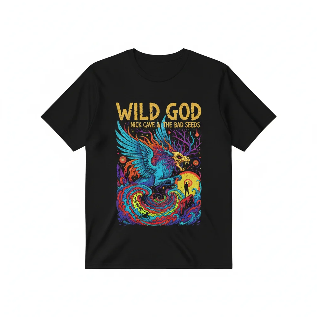 Wild God - Nick Cave & The Bad Seeds Essential Tee