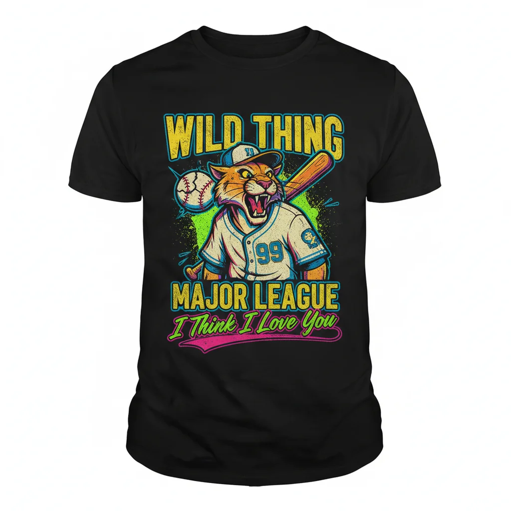 Wild Thing - Major League 'I Think I Love You' Premium Essential T-Shirt