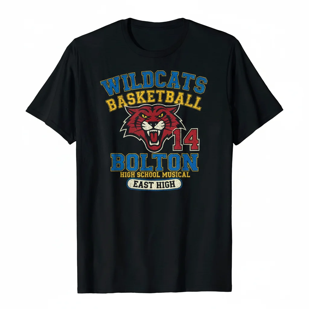 Wildcats Troy Bolton High School Musical Essential T-Shirt