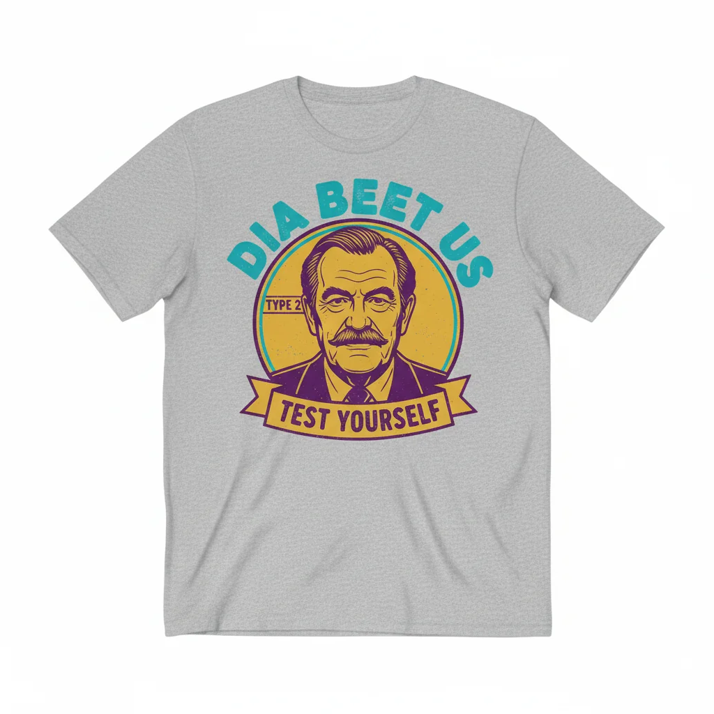 Wilford Brimley Diabeetus Shirt | Funny Meme T-Shirt | Unisex Cotton Tee